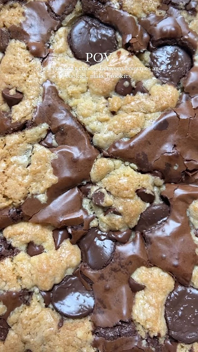 Brookies ( detailed recipe in the description)