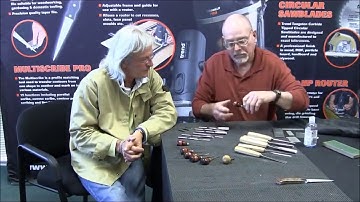 How to sharpen carving tools by James Barry Sharpening using Titman Edge diamond Part 2