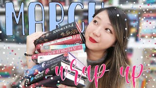 all of the books i read in march | march wrap up | best reading month so far