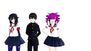 MMD X Yandere Simulator RUN Osana RUN!