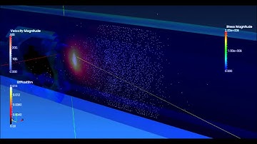 MSC Nastran Explicit Nonlinear - Birdstrike 4of4 Transparent Skin