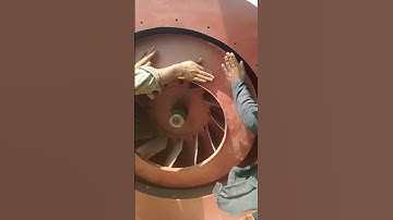 how to Chak impeller #id fan #forced draftfan #youtuber #subscribe #impeller