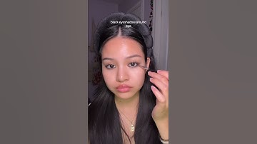 I ttied soft grunge eye makeup