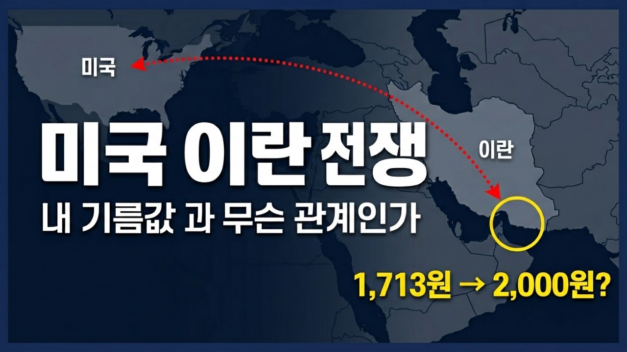 미국·이스라엘의 진짜 목표ㅣ호르무즈 봉쇄→기름값→물가 도미노, 당신은 준비됐나?