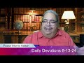 Daily Devotions - Pastor Morris Hatton