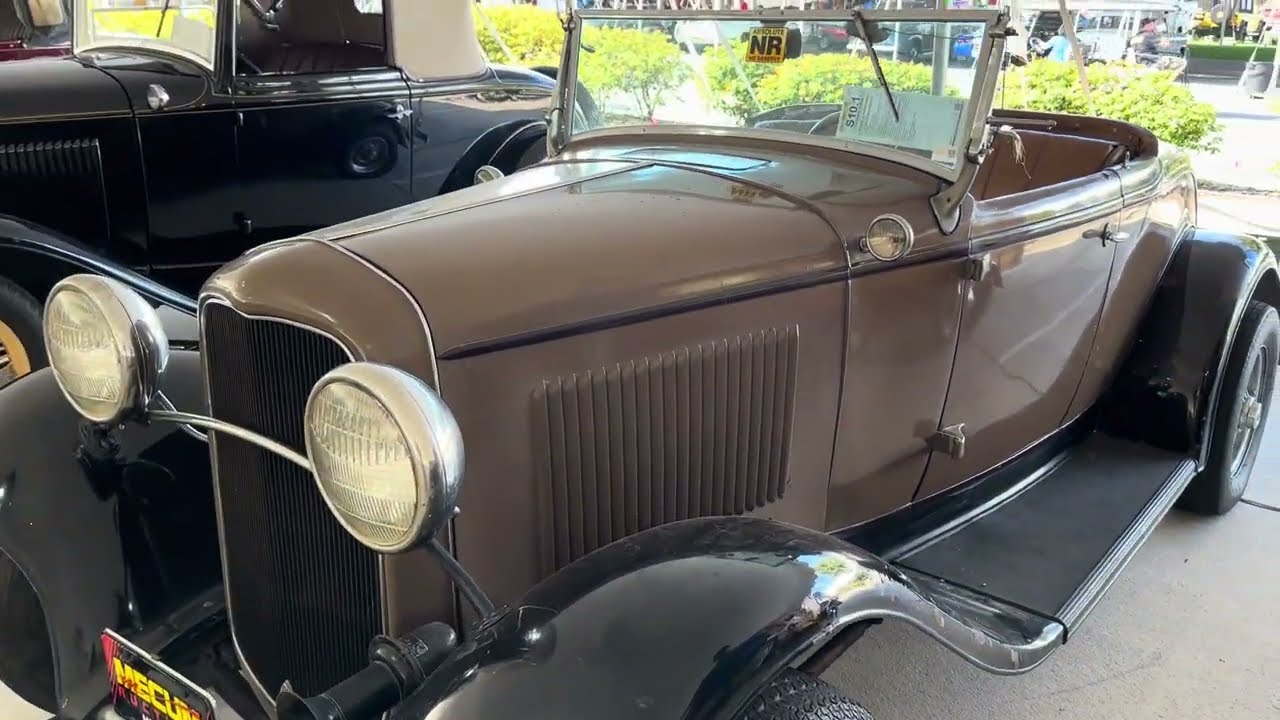 RARE ORIGINAL 1932 FORD ROADSTER- ALL STEEL BEAUTY 