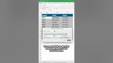 Comment mettre en couleur une ligne entière dans un tableau Excel ?