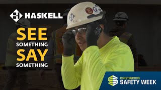 Safety Week | See Something, Say Something