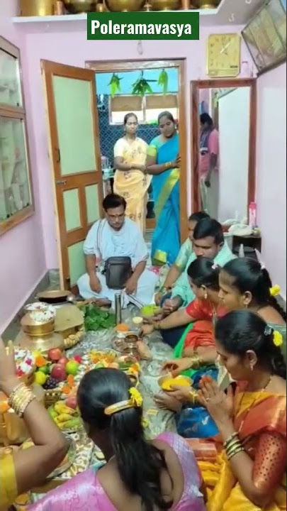 poleramavasya pooja in Andhra #shorts#polala amavasya #god#🪷🌹🌺🌷🏵️🌾September 25, 2022##bathukamma