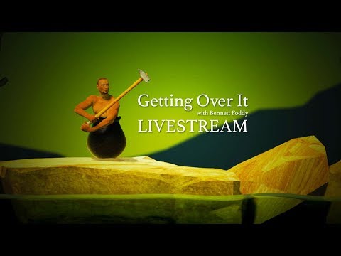 სასტიკი და უსამართლო - Getting Over It with Bennett Foddy Stream