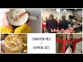 Pumpkin Overnight Oats &amp; Cinnamon Milk Recipe.. it’s frickin delicious 😋(white elephant &amp; vlogging)