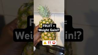 Eating Too Much Fruit Makes You Fat?! 🍌 The real TRUTH No One Tells You  #fruitarian #rawvegan