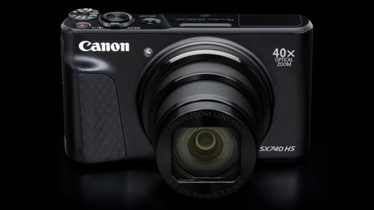 Canon announced the new PowerShot SX740 HS has a 40x optical zoom and