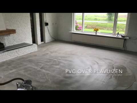 Pvc over plavuizen youtube Pvc over tegelvloer