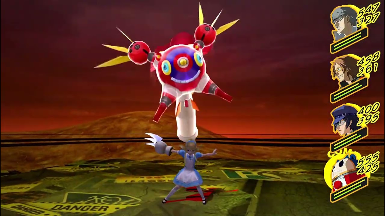 Persona 4 Golden Culprit and Ameno-Sagiri (Hard)