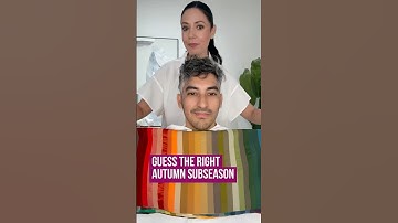 Which one do you think works best? 🫢👇 #autumncolors #coloranalysis