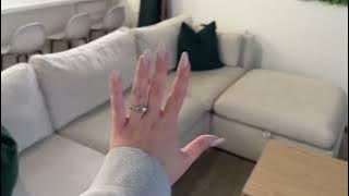 CHITA Oversized Modular Sectional Sofa, 4 Seat Modular Sofa with Storage Ottoman Review