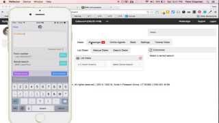 Demo of the FixYourFunnel Live SMS for Infusionsoft Messenger App screenshot 5