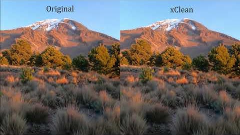 xClean Denoiser Comparison - plugin for Vapoursynth/Avisynth