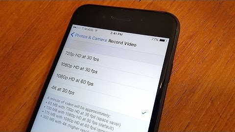 How To Record In 4K On Iphone 7 / Iphone 7 Plus - Fliptroniks.com