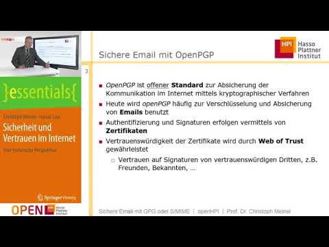 2.1 Sichere Email mit GPG oder S/MIME