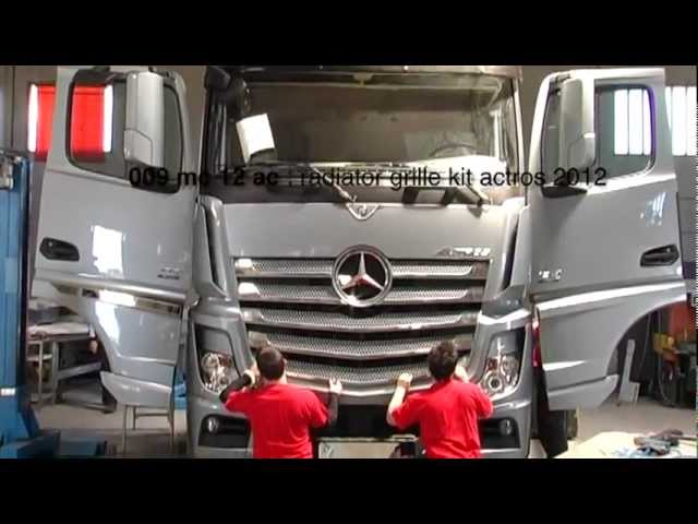 Actros 2012 Introduces New Accessories - YouTube