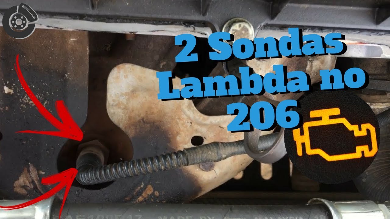 2 Sondas Lambda no Peugeot 206 ⚙️