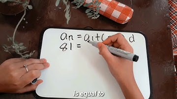 Arithmetic Sequence: Real Life Situation