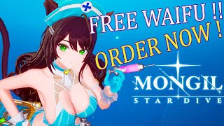 Mongil: Star Dive - Get your free Cat Girl