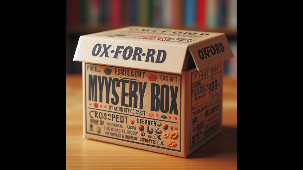 Oxford diecast mystery box of delightful magical  super lucky happiness