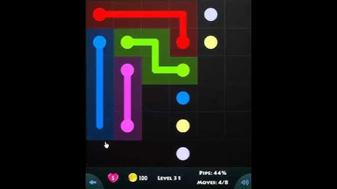 flow game facebook - beginners pack level 31 Connect the dots