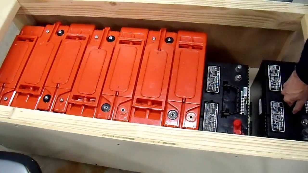 1000Ah Battery Bank Part7 The final Battery Inverter Configuration YouTube