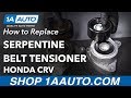 How to Replace Serpentine Belt Tensioner 2002-14 Honda CRV