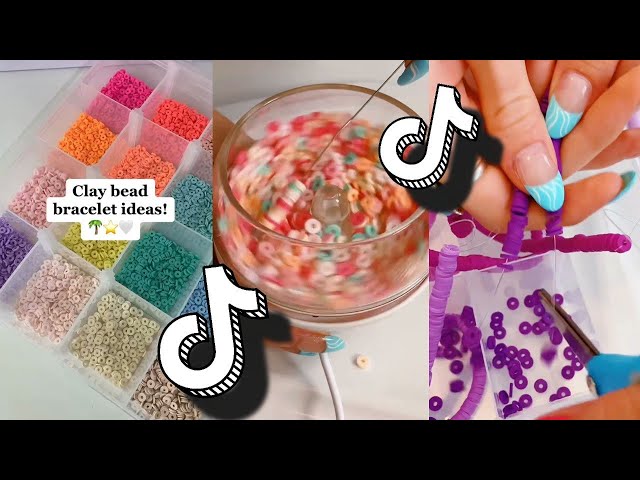 📿 Clay Bead Bracelet Making 💰 Small Business TikTok Compilation #74 