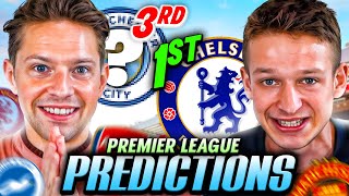My FINAL Premier League Predictions ft. @thogden