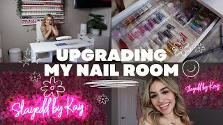 Upgrading my Nail Room | New nail desk
