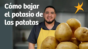 ¿Qué parte de la patata tiene más potasio?