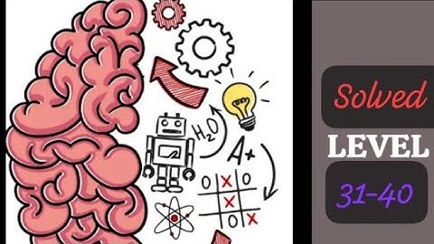Brain Test : Tricky Puzzle Level 31-40 Solved