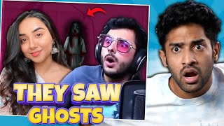 INDIAN YOUTUBERS WHO SAW GHOSTS! #3