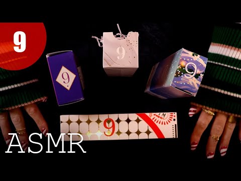 ASMR Advent Calendar 2023 Day 9 (🎧 soft spoken, tapping, scratching)