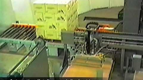 Palletizer with slip sheet inserter