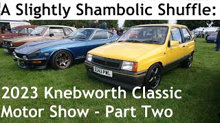 A Slightly Shambolic Shuffle Around the 2023 Knebworth Classic Motor Show - Part Two of Eleven