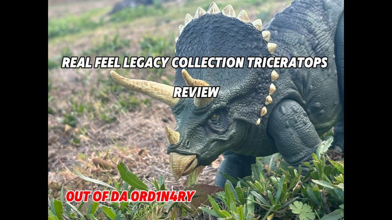 Real Feel Legacy Collection Triceratops by MATTEL