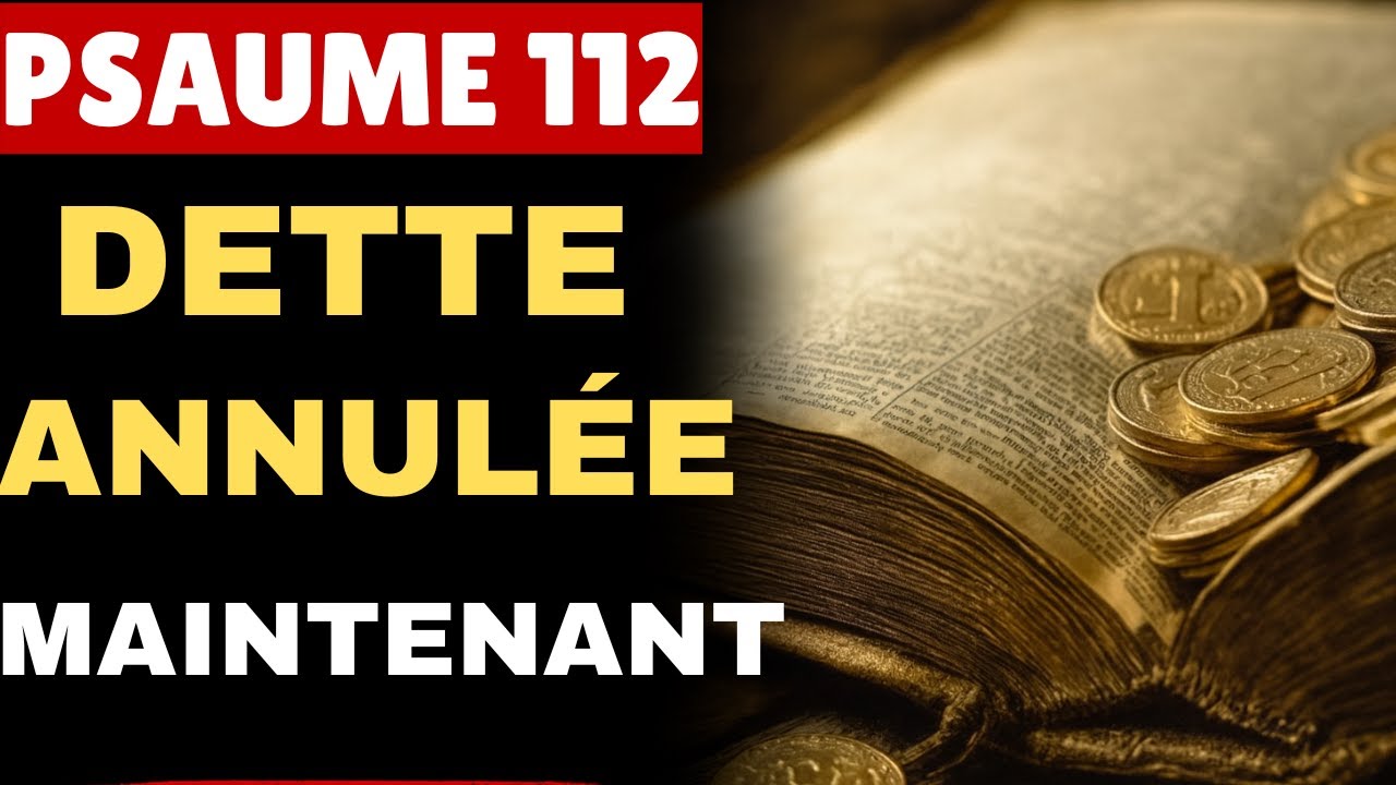 💰 7 fois le Psaume 112 — Dieu déploie une providence surnaturelle et annule les dettes AUJOURD'HUI