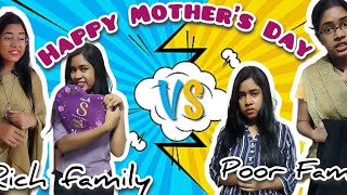 Happy Mother's Day ❤️| funny video| Reality 😵‍💫| Rich vs poor family 😺#funny #relatable