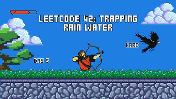 LeetCode 42: Trapping Rain Water (Two Pointers + Stack) - Day 5 | Ace FAANG