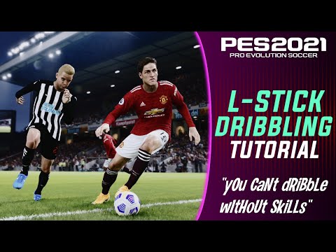 PES 2021 | L-Stick Only Dribbling Tutorial [Controller Displayed]