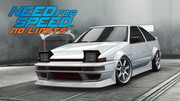 Need For Speed No Limits TOYOTA AE86 TRUENO Tuning