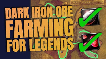 Dark Iron Ore Farming - Vanilla Mining Guide - EASY GOLD and CONSISTENT - Retail WoW