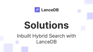 LanceDB Solutions: Multitask Embedding with LanceDB